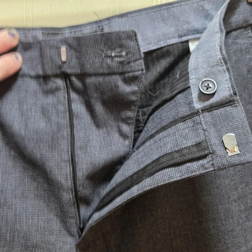 Banana Republic Pants Mens‎ 35x30 Gray Kentfield Pant Straight Leg Dress Slacks
